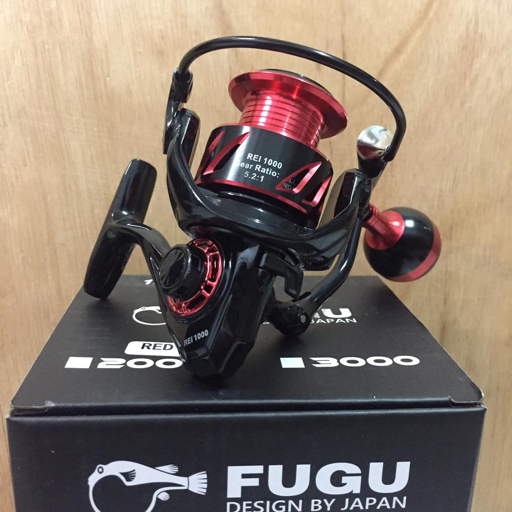 REEL PANCING FUGU REI 1000 - 3000 Design By Japan Terbaru