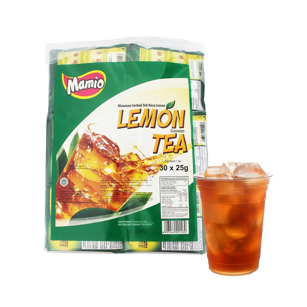 

Lemon Tea Serbuk isi 30 Sachet