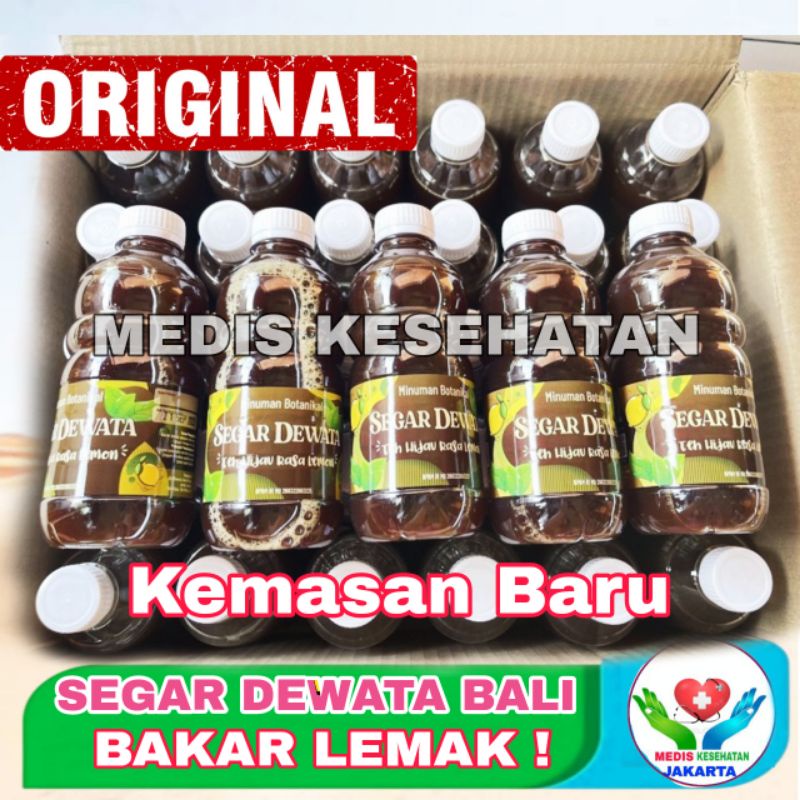 

Minuman segar Dewata Bali sanghai Tea Bakar lemak/ Asli Teh Herbal Segar Dewata bakar lemak