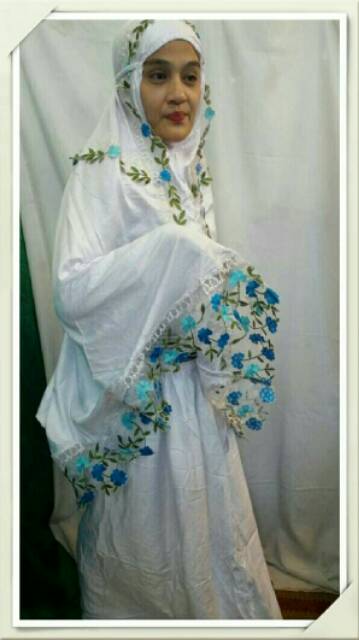 Mukena katun bordier organdy KD 02