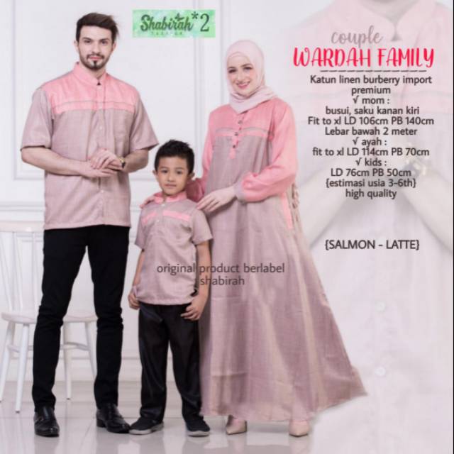 Couple wardah family