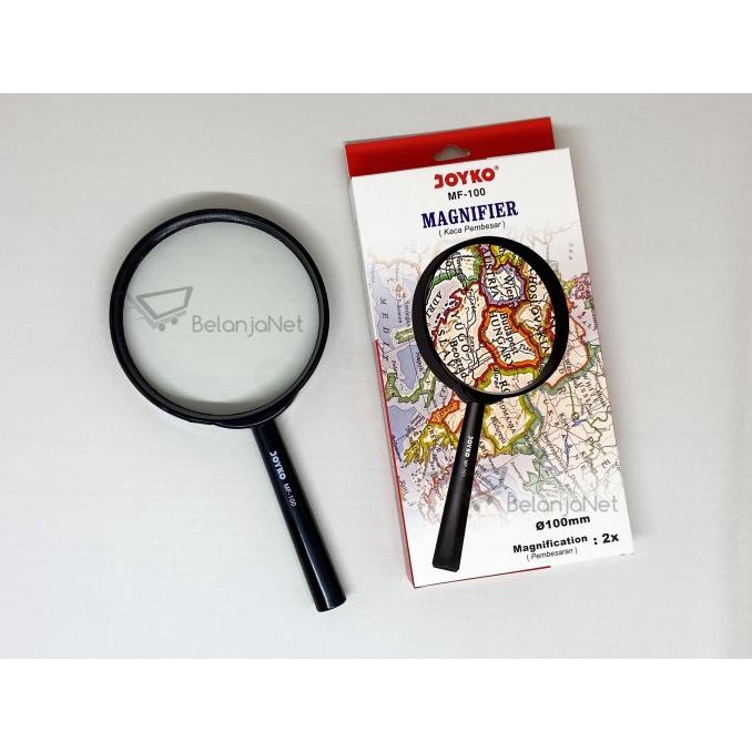 

Cuci Gudang Awal Tahun Kaca Pembesar Magnifier Joyko MF-100 diameter 10 cm (Perbesaran 2X) Cuci