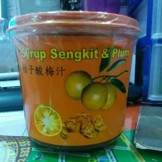 

Syrup sengkit & plum