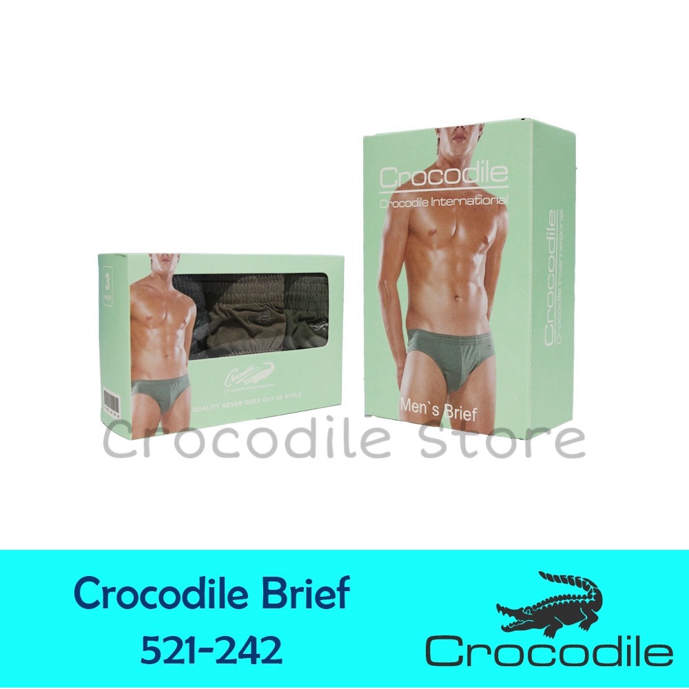 Celana Dalam Crocodile Artikel 521-242 (3 Pcs in Box)