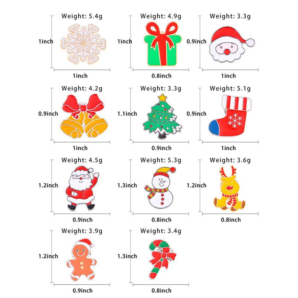 Agustina Wanita Bros Harian Desain Kartun Gingerbread Man Santa Claus Anak Laki-Laki Paduan Aksesoris Pakaian