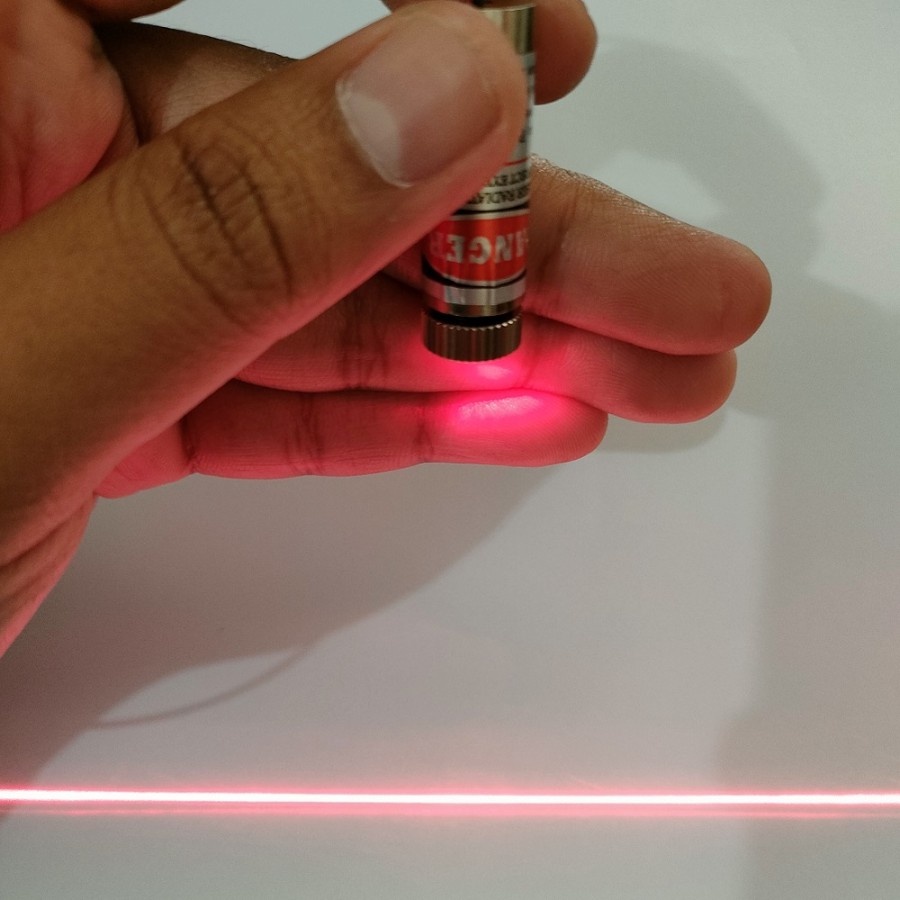 Laser Module Red 5mW 650nm DC 3-5V Cross Line Point