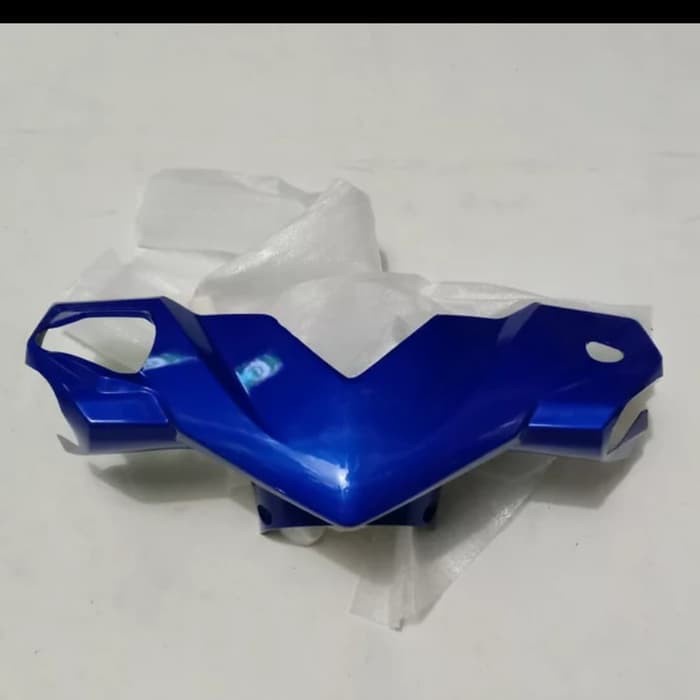 Batok depan beat karbu biru