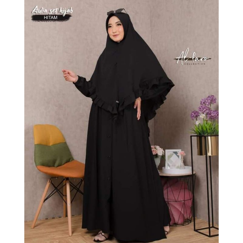gamis Aulia set hijab