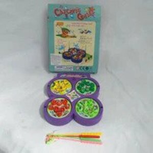 Catching Game /Fishing Game/Mainan Pancing Magnet 4 Kolam