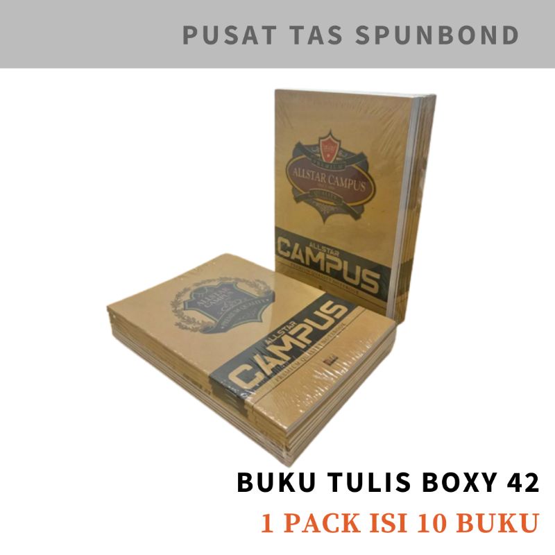 

Buku Tulis Boxy 36 Lembar Kraft - Buku Tulis Vintage - Buku Tulis Estetik - Buku Tulis Korean
