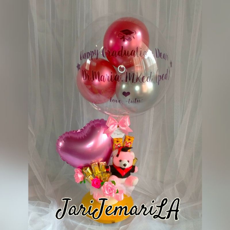

hadiah wisuda, hadiah ulang tahun, hot air balon medan, buket balon medan, hadiah sempro medan