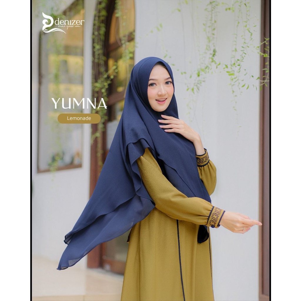 Yumna Busana Muslimah Syari Dress Mom by Denizer