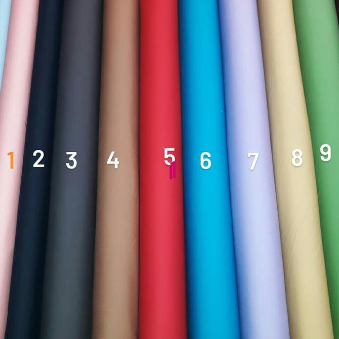 Bahan katun polos/Katun poplin/Katun Jepang/Kain katun polos