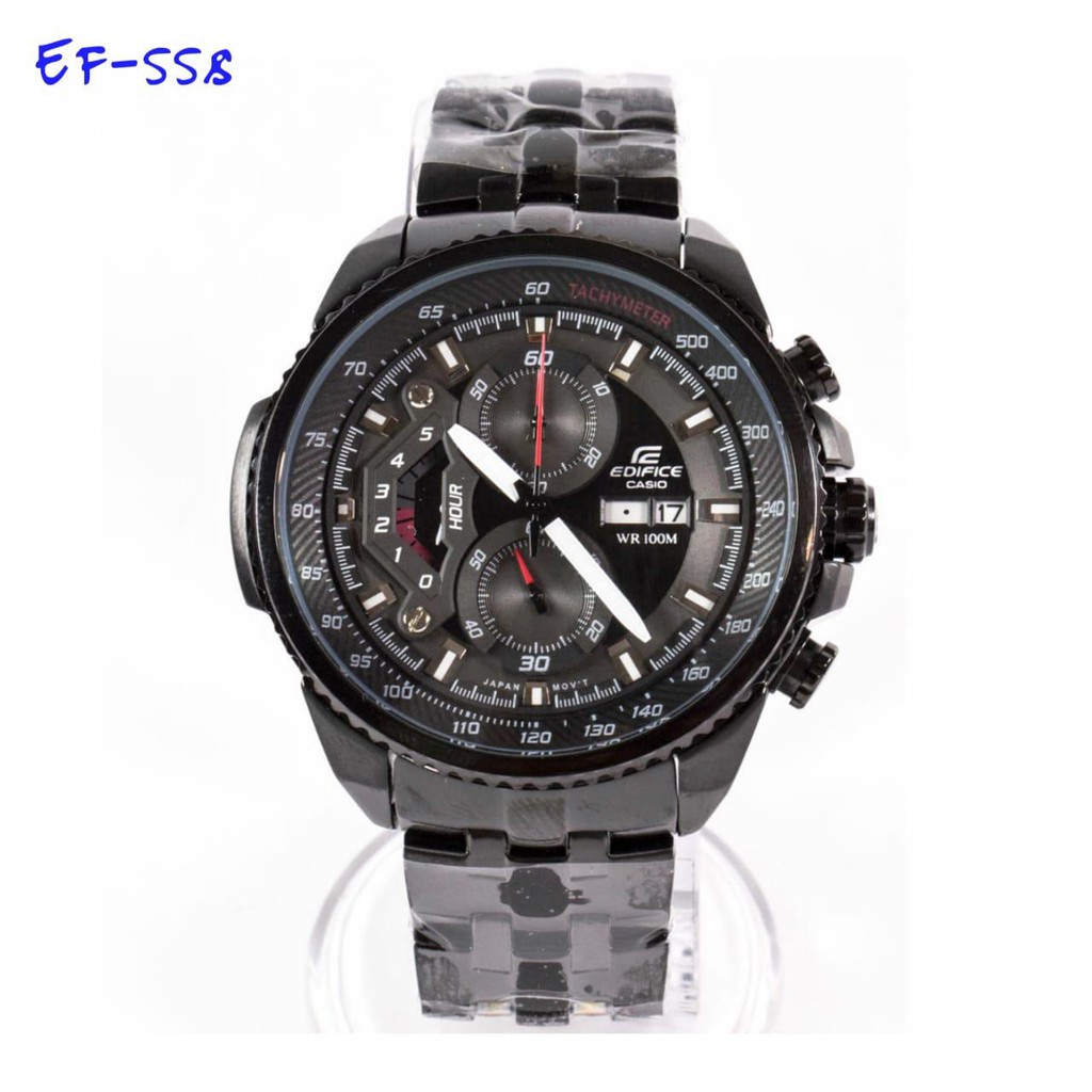 Casio Edifice type EF-558 Hitam