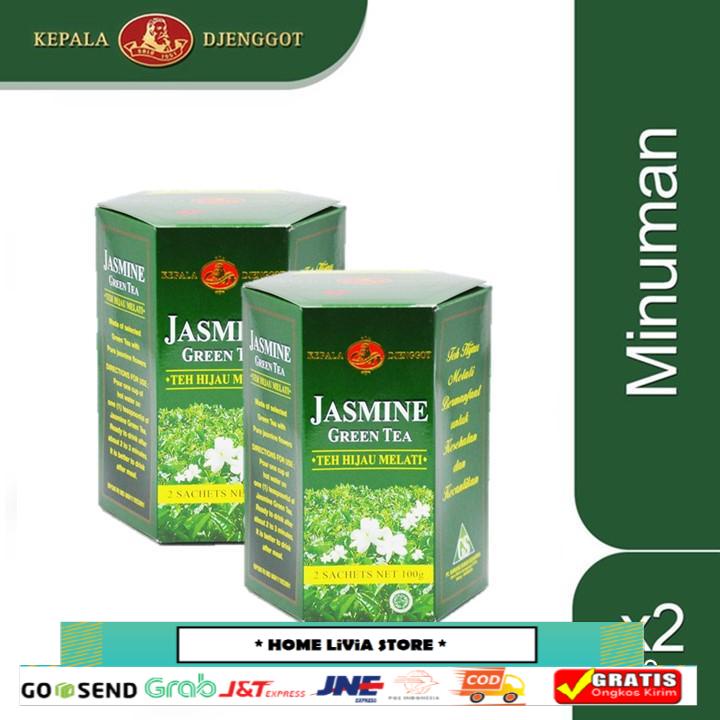 

Kepala Djenggot Green Tea Jasmine 100 gr x 2 Pcs