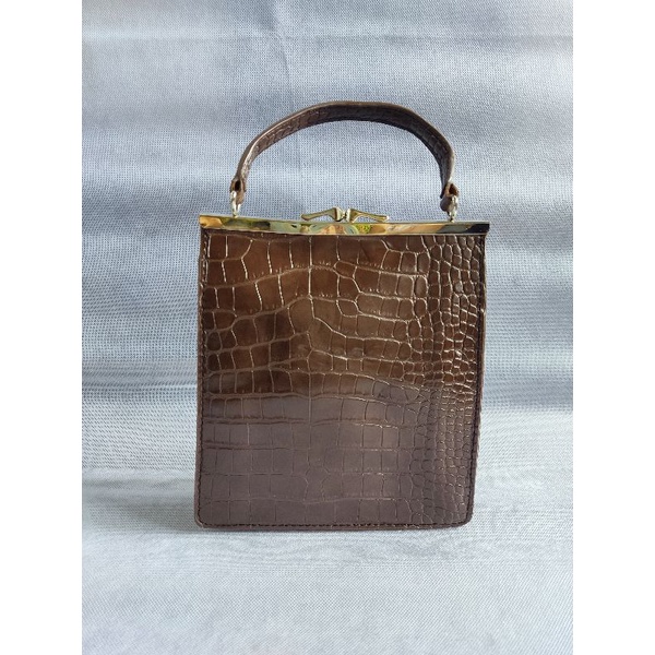 preloved handbag tas pesta croco