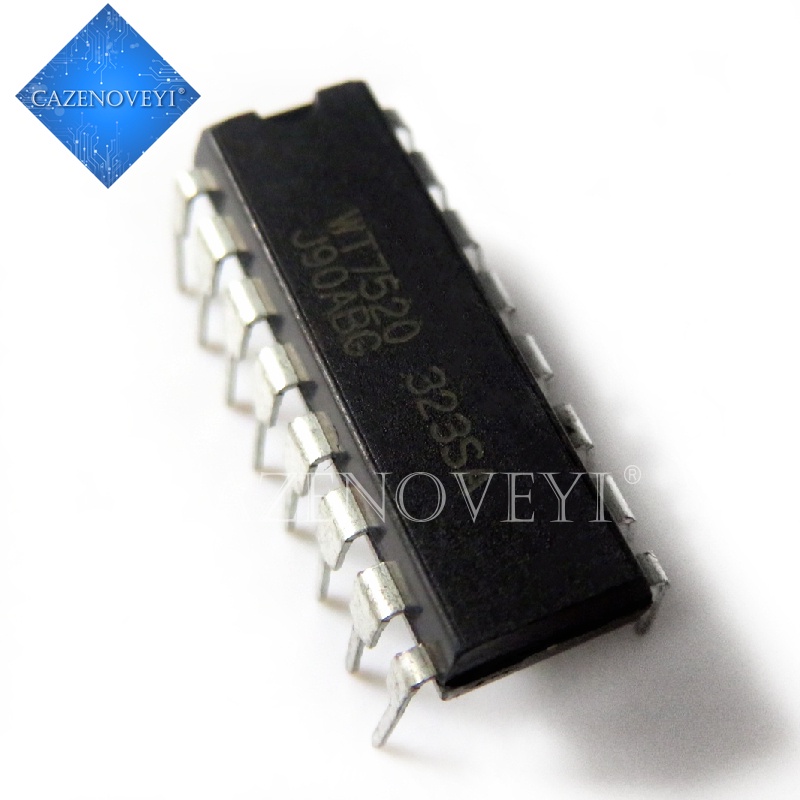 5pcs Ic Wt7520 7520 Dip-16