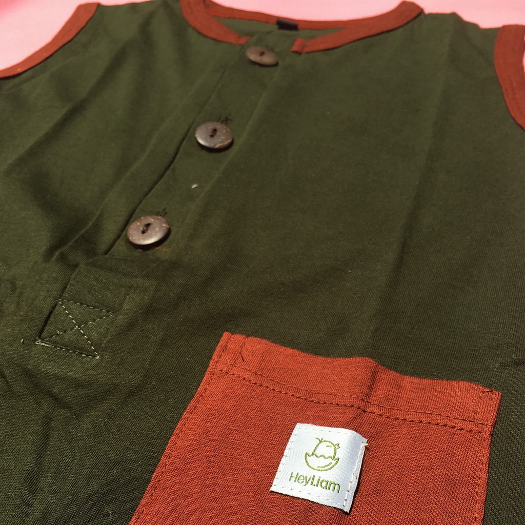 Heyliam Romper Kutung Anak Bayi 0 - 5 Tahun-OLIVE