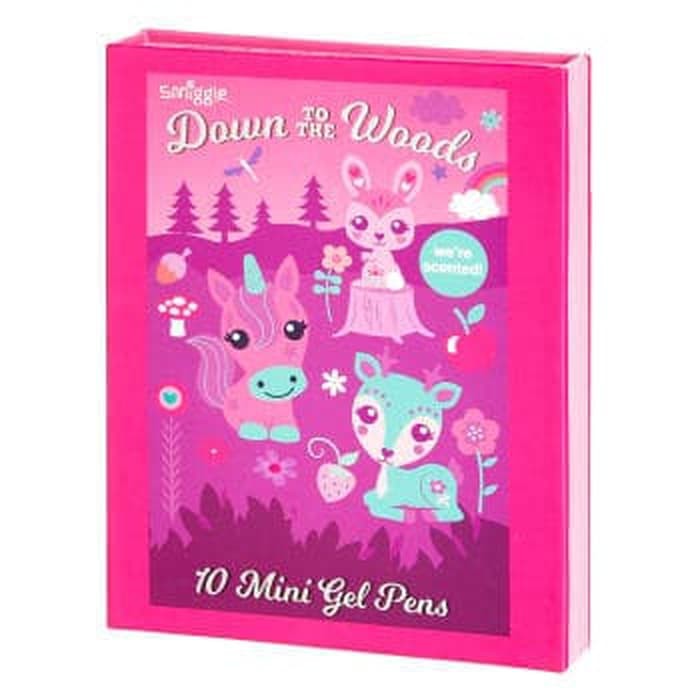 

READY Smiggle 10 Mini Gel Pen - Down to The Woods Unicorn