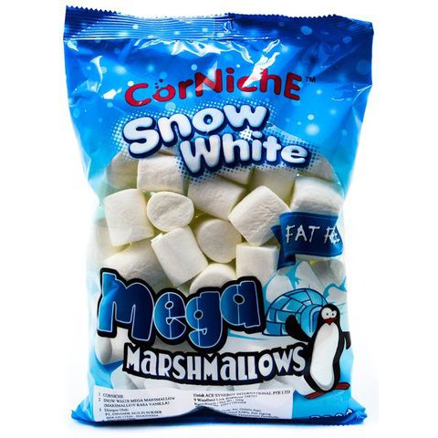 Marshmallow Corniche Snow White 300 Gram