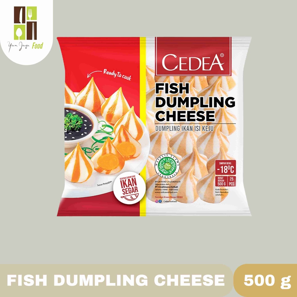 Cedea Fish Dumpling Cheese [500g]