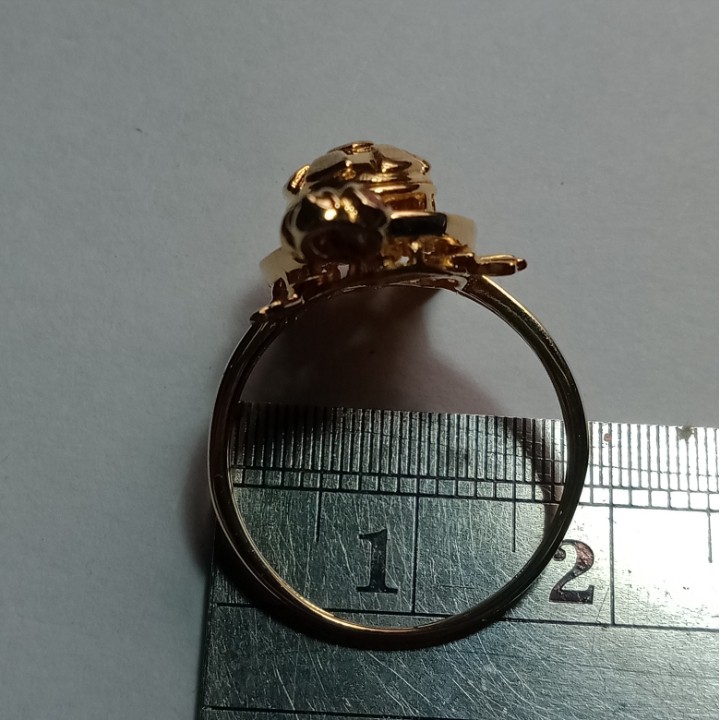 Cincin Emas 17K - 4.4 gr Kadar 750 - 901