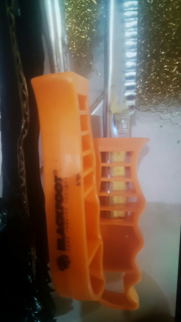 Sikat Las Baja Kuningan Sikat Kawat Golok Bengkok Gagang Plastik