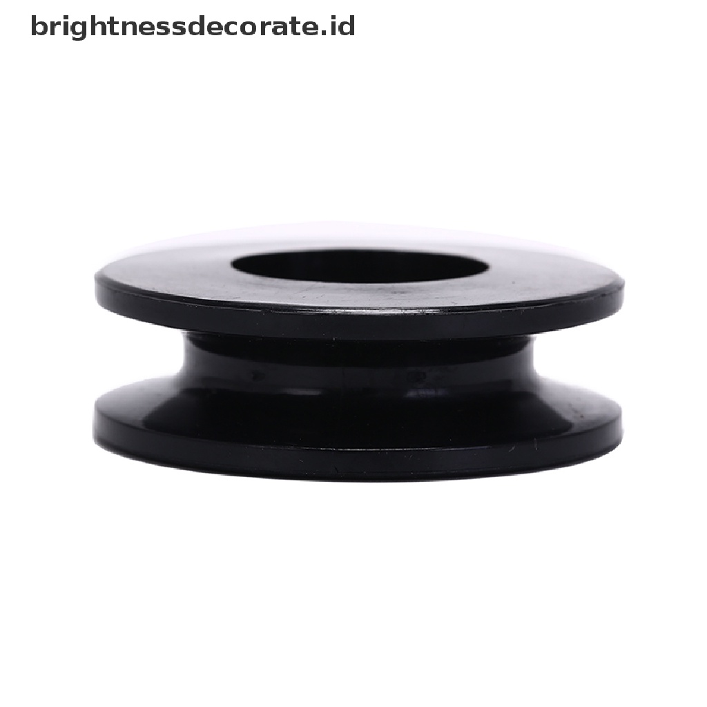 1 Pc Roda Katrol Kabel Warna Hitam Ukuran 50mm Tahan Lama Untuk gym