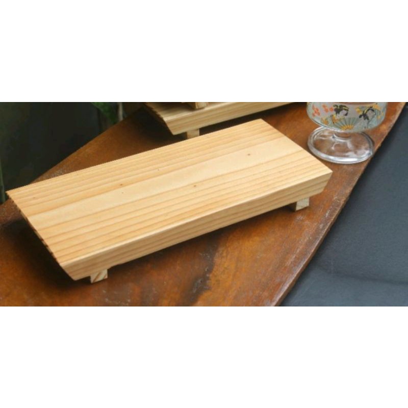 Tatakan Kayu Gelas Teko Japanese Style NORWAY PINE dekorasi kayu cafe resto/Tatakan Kayu Serba Guna