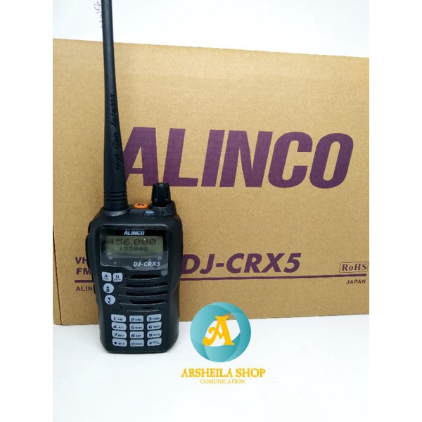 alinco DJ crx 5 dual band original garansi 1 th