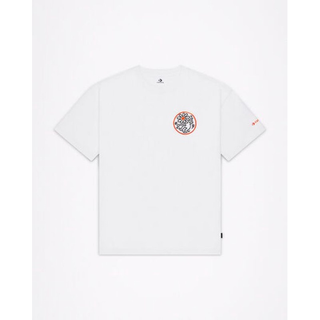 T-SHIRT CONVERSE X KEITH HARING ELEVATED GRAPHIC TEE ORIGINAL RESMI