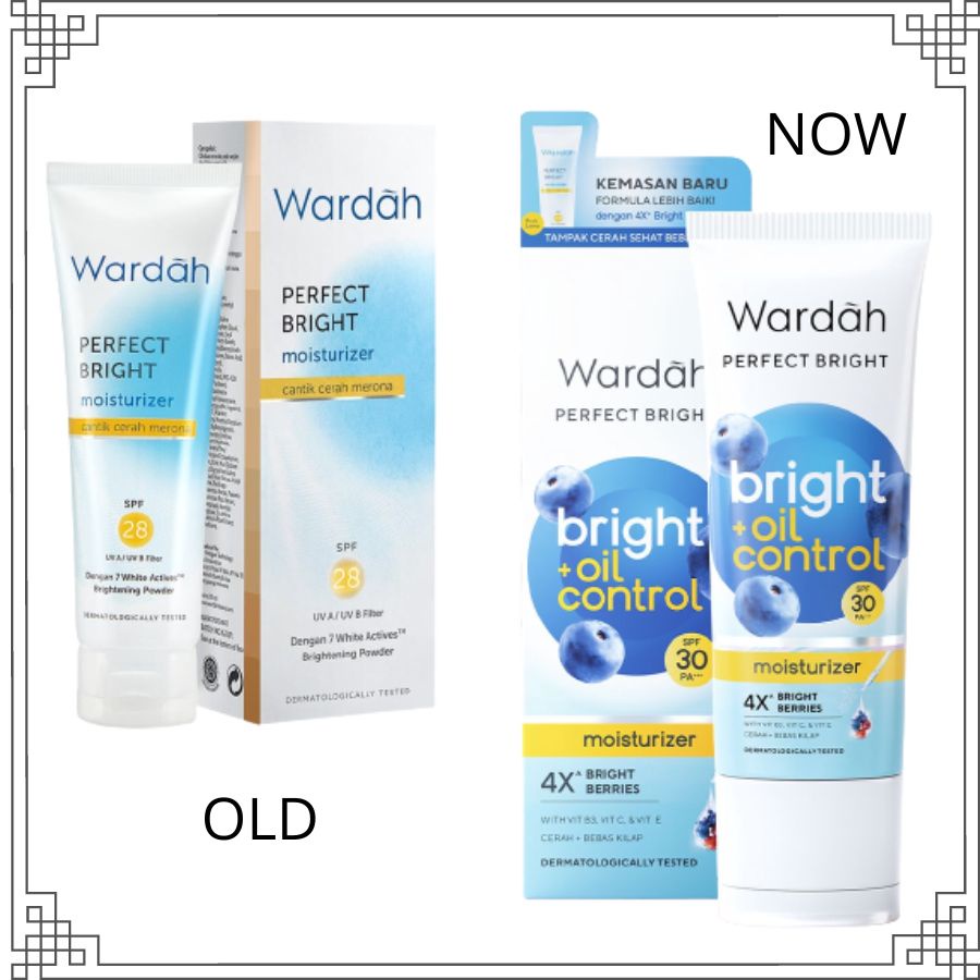 WARDAH Perfect Bright Series | Creamy Foam Moisturizer Tone Up Peel Off Powder Micellar BB Powder