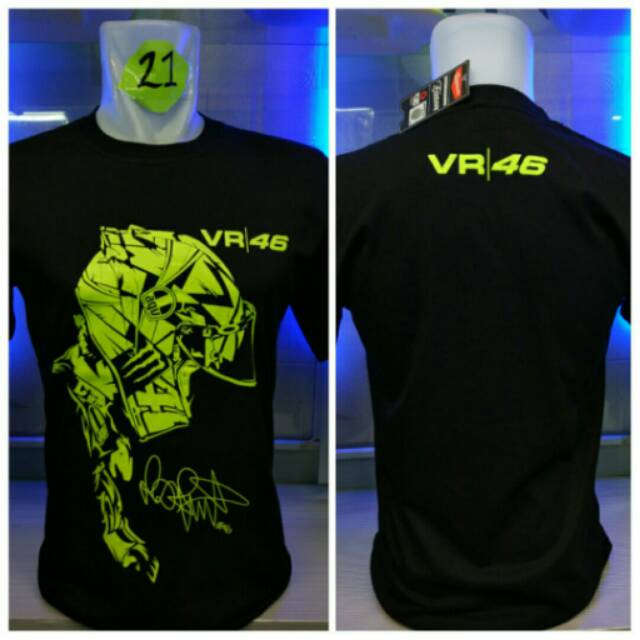 Kaos Valentino  rossi  agv stabilo vr 46 the doctor moto go 