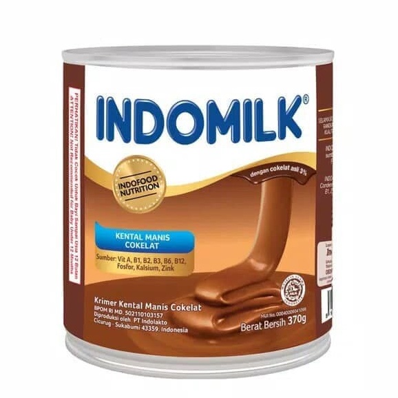 

INDOMILK SUSU KENTAL MANIS COKLAT 370 GR