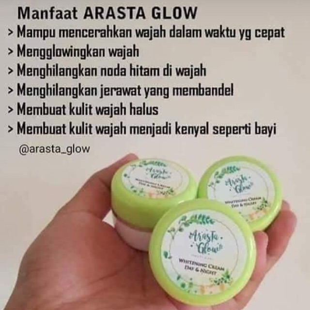 BIG SALE  Arasta Glow cream ori
