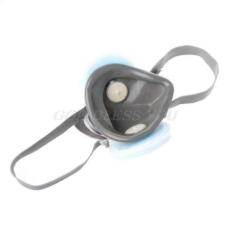 POWECOM Masker Gas Respirator Anti-Dust Industrial Mask - 8006-Gray