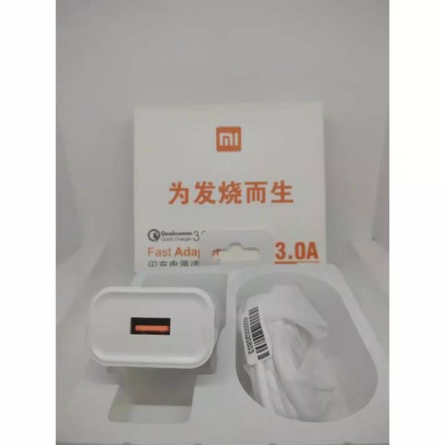 CHARGER XIAOMI FAST CHARGING QUALCOM 3.0A BY MI