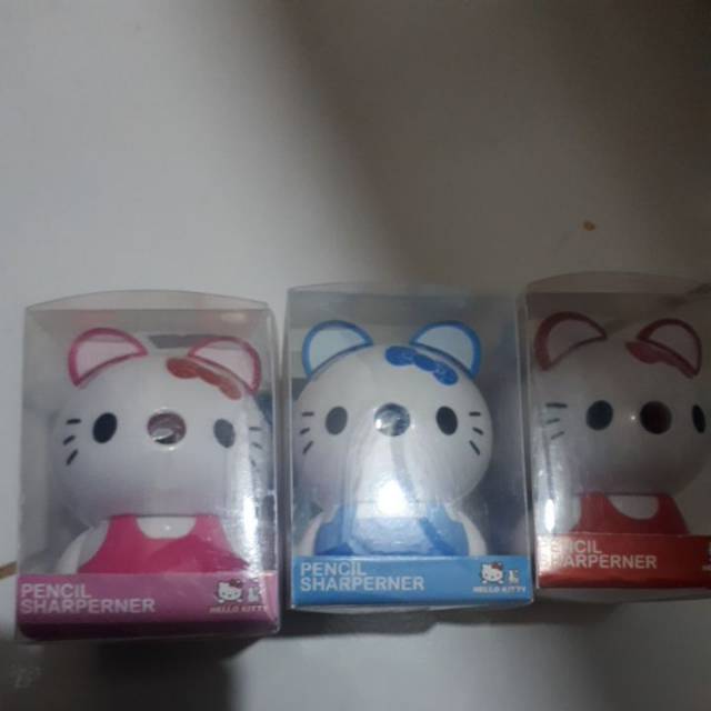 

Rautan pensil karakter hello kitty atau serutan karakter