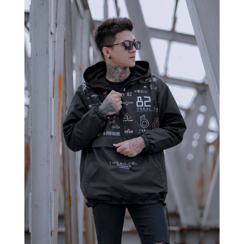 Jaket Cagoule Unisex Bisa Dipakai Pria Wanita Outdoor