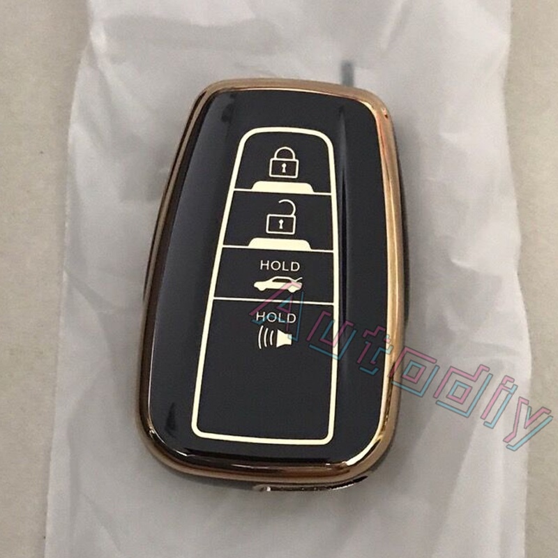 Casing Kunci Mobil Bahan TPU Anti Gores Untuk Toyota Corolla 4 Phnom Penh Corolla Corolla Cross Camry CHR RAV 4 Start