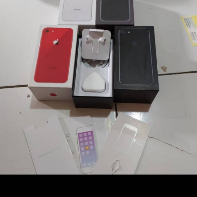 

Dus box iphone 8 fullset free imei, warna ready semua