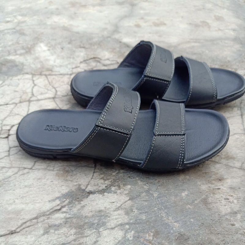 sandal Kickers 01/sandal kulit pria/sandal cowok terbaru/sandal murah/sandal fashion/sandal casual