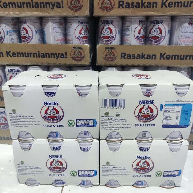 

Susu beruang bear brand 189Ml