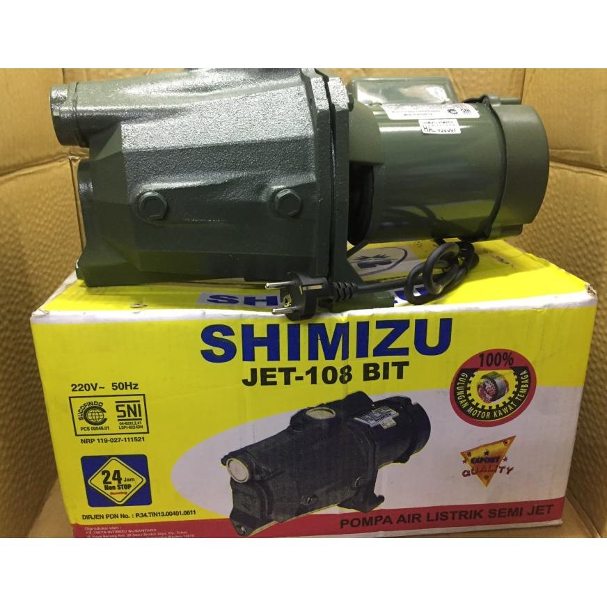 Mesin Pompa Air Semi Jet Pump Shimizu Jet 108 Bit