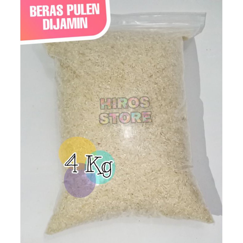 

Beras Hiros Pulen 4 Kg Asli Bogor | Rojolele | Jeruk Garut | Petruk 5 Kg.