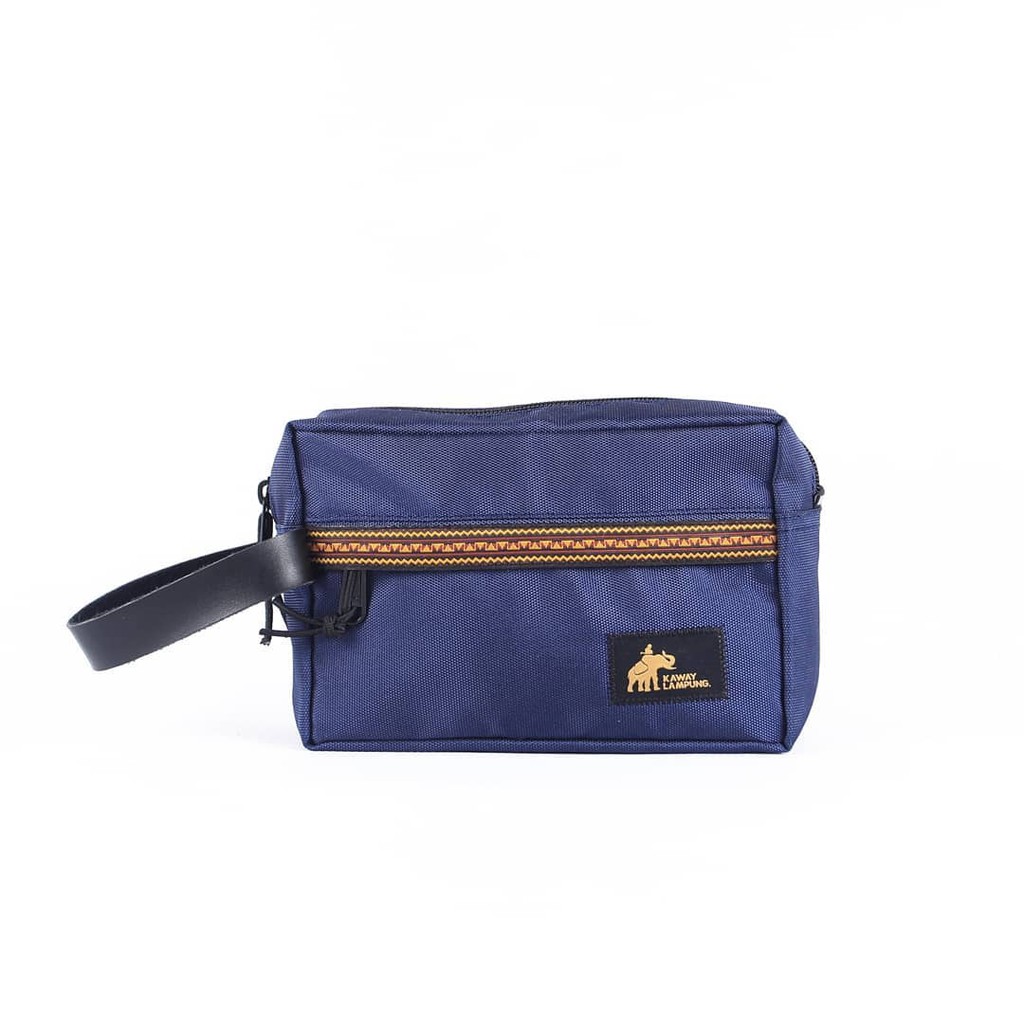 HAND BAG/CLUTCH TAPIS PRIA WANITA - KAWAY MINO NAVY