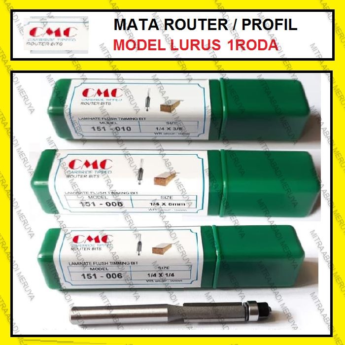 Mata Profil Lurus Router Bit Router HPL Mata Router CMC 151