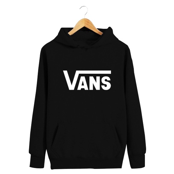 sweater hoodie vans logo 4 warna pilihan