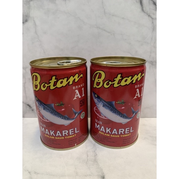 

Sarden Botan Makarel 425gr / sarden botan makarel dalam saus tomat / sardines / ikan kaleng