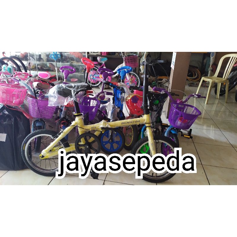 sepeda lipat folding bike senator 16 inch